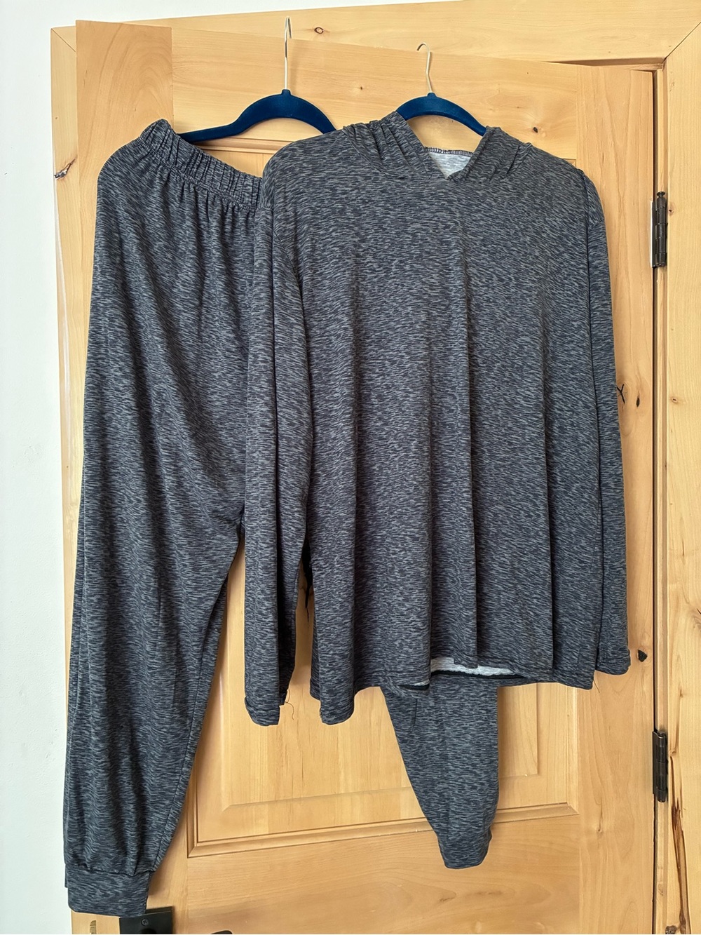 Cozy Heather Gray Loungewear Set - Hoodie & Joggers